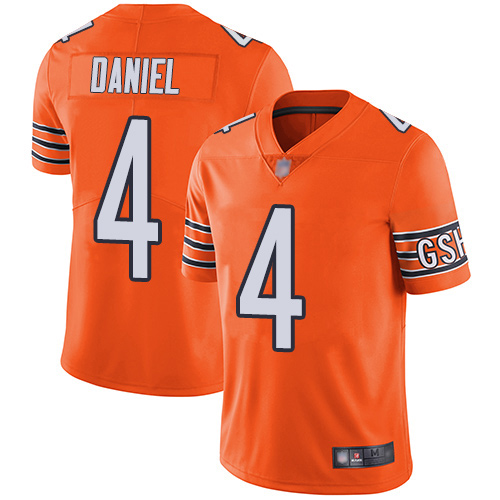 Chicago Bears Limited Orange Men Chase Daniel Alternate Jersey NFL Football #4 Vapor Untouchable->youth nfl jersey->Youth Jersey
